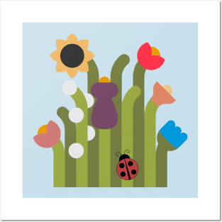 Flower Garden Posters and Art